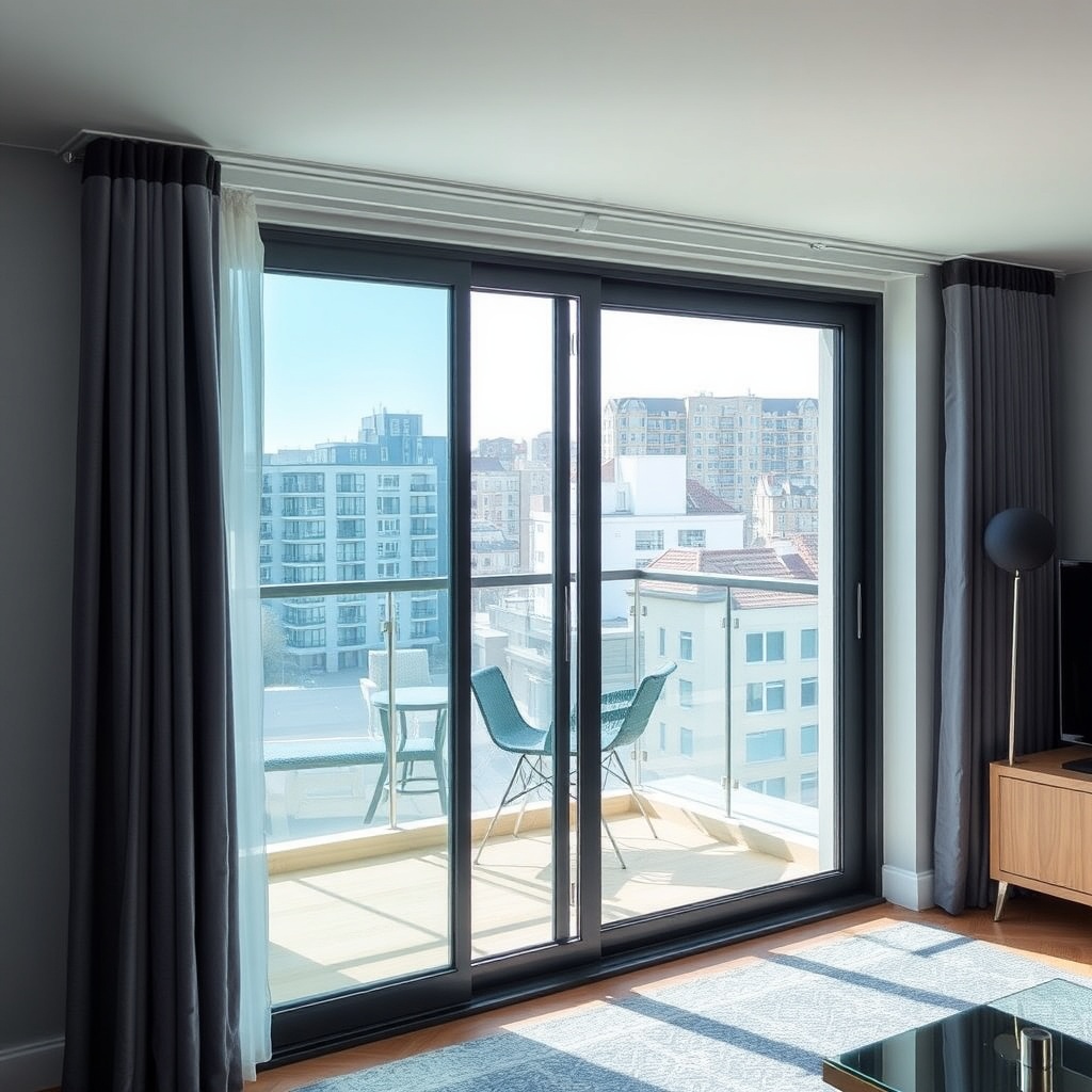 Beyoğlu Sürgülü Cam Balkon ile Dar Alanlarda Yer Tasarrufu