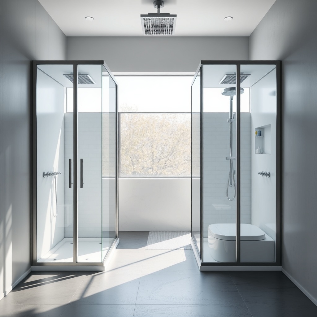 Endüstriyel Karolajlı Duş Kabinleri